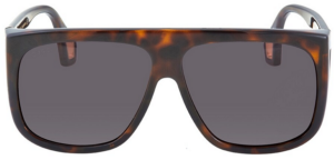 Kính Gucci Grey Rectangular 'Dark Havana' GG0467S-003-62