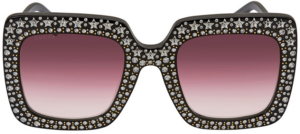 Kính Gucci Red Gradient Square 'Black' GG0148S-005-53