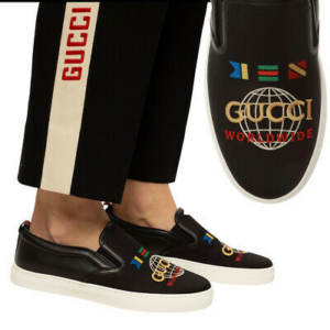 Alternative view of Giày Gucci Dublin Worldwide Flag Slip On 602849-GZO10-1075