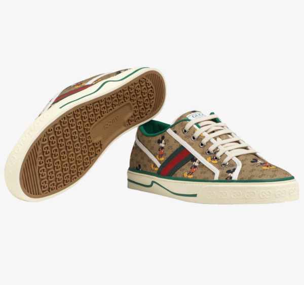 Giày Disney x Gucci Tennis 1977 'Mickey Mouse' 606111-H0T10-8530 - Ảnh 6