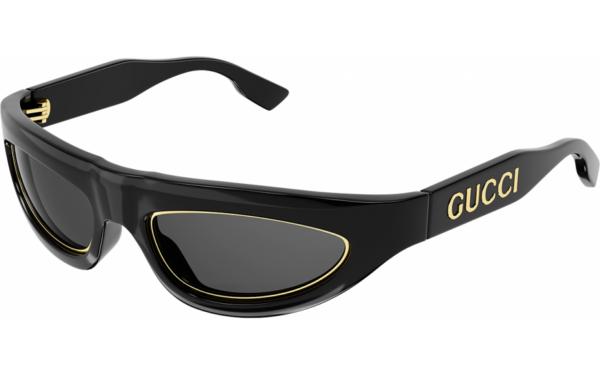 Kính Gucci Mask Unisex Sunglasses 'Grey' GG1062S-003-54 - Ảnh 3