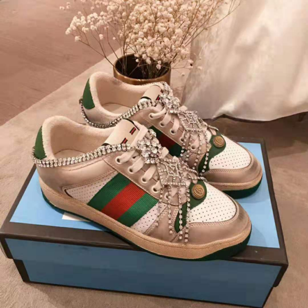 Giày Gucci Screener Art Deco GG ‎570903-0YI20-9582 - Ảnh 5