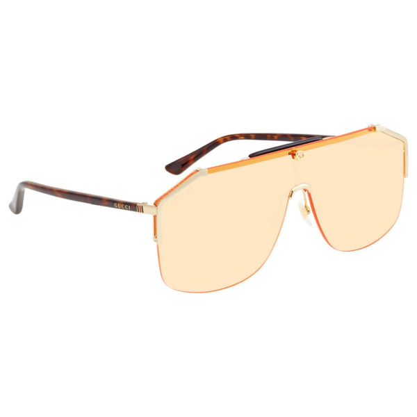 Kính Gucci Yellow Shield 'Orange' GG0291S-003-99 - Ảnh 2