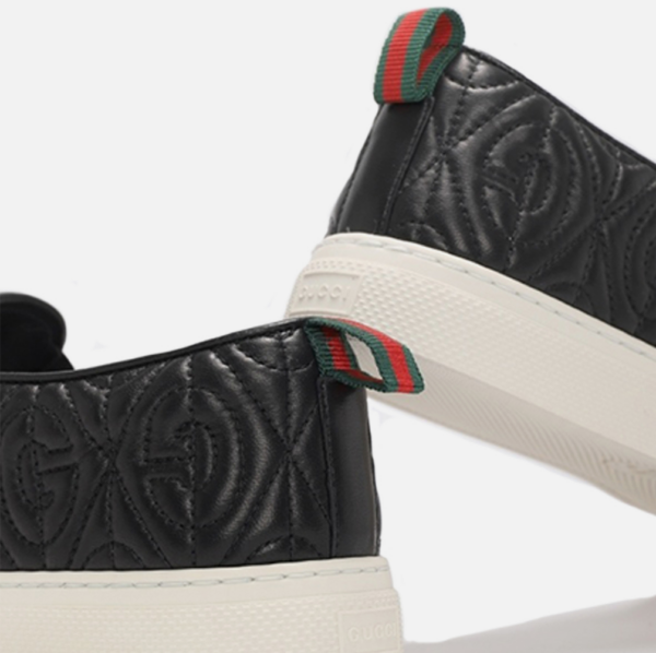 Giày Gucci G Rhombus Slip-On 'Black Quilted' 598868-0R0B0-1075 - Ảnh 6