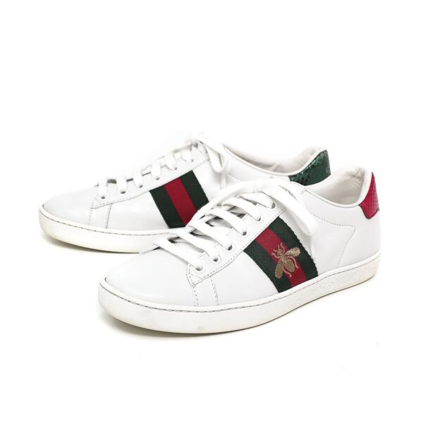 Giày Gucci Wmns Ace Embroidered 'Bee' 431942-02JP0-9064 - Ảnh 6