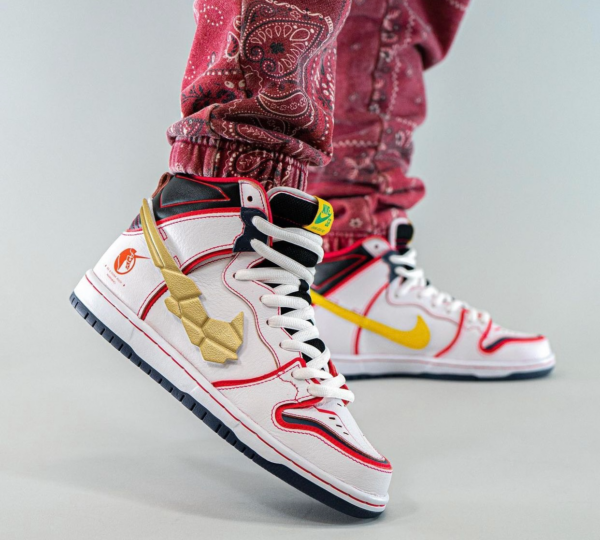 Giày Nike Gundam x Dunk High SB 'Project Unicorn RX 0' DH7717-100 - Ảnh 6