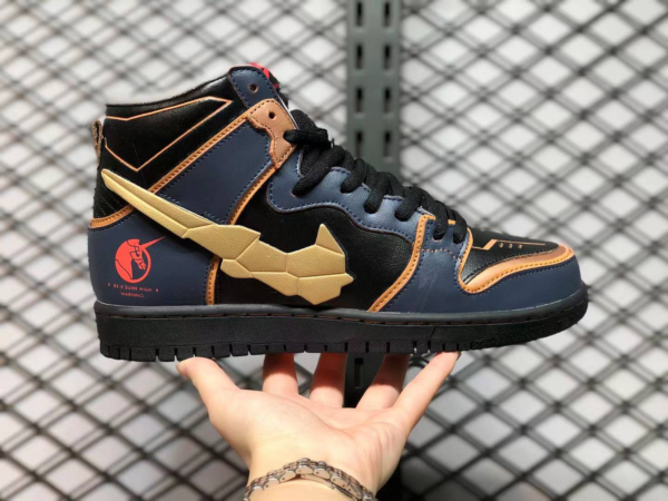 Giày Nike Gundam x Dunk High SB 'Project Unicorn Banshee Norn' DH7717-400 - Ảnh 6