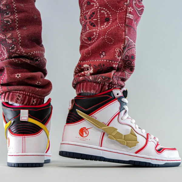 Giày Nike Gundam x Dunk High SB 'Project Unicorn RX 0' DH7717-100 - Ảnh 5