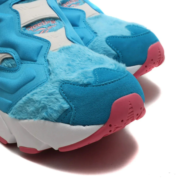Giày Reebok x Doraemon Instapump Fury 'Furry Blue' GV7288 - Ảnh 5