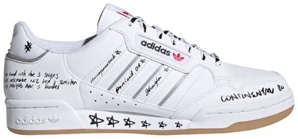 Giày Adidas Continental 80 Stripes 'Sharpie Pack White' GV9797