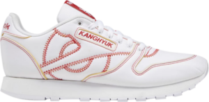 Giay Reebok Classic Leather x Kanghyuk 'White Primal Red' GW1069