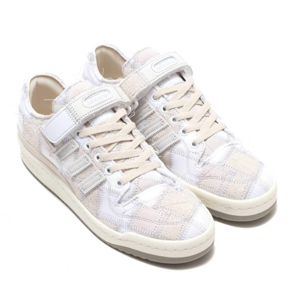 Giày Adidas Forum Low Atmos Patchwork White Tint GW3496 - Ảnh 2