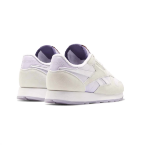 Giay Reebok Classic Leather x MadWoman 'White Purple Oasis' GW3828