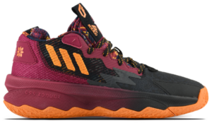 Giay Adidas Dame 8 J 'Red Black' GW3862