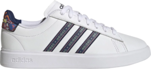 Giay Adidas Grand Court 2.0 'White Mystery Blue' GW7111