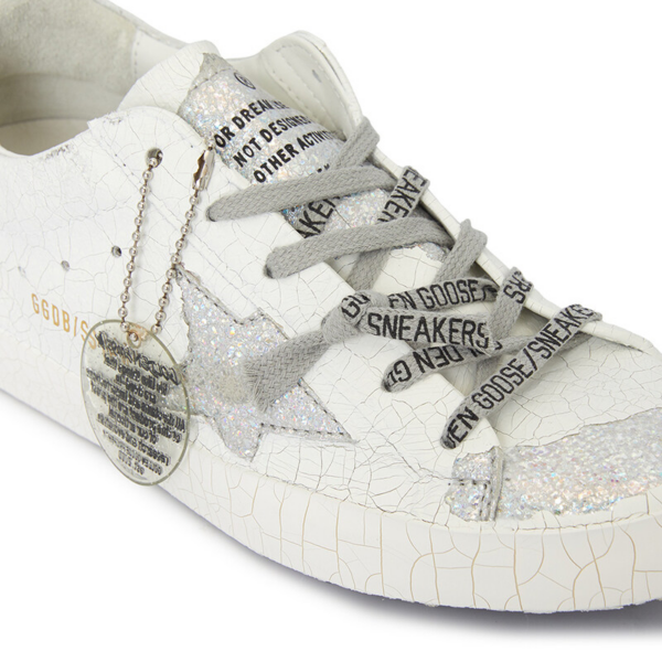 Giày Golden Goose Supper Star 'White' GWF00101 F002008 70137 - Ảnh 4
