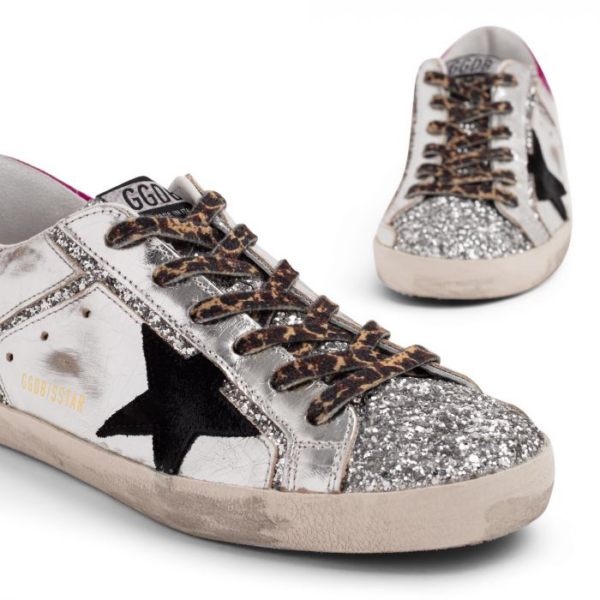 Giày Golden Goose Wmns Superstar 'Silver' GWF00103-F002001-70191 - Ảnh 5