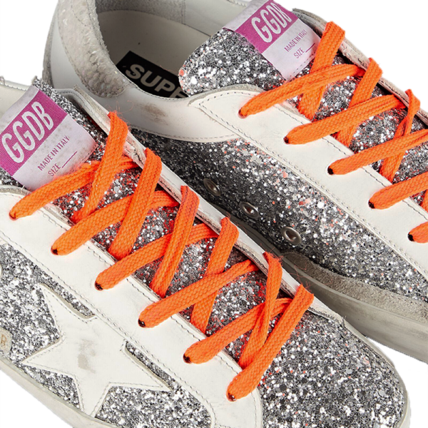 Giày Golden Goose Superstar 'Silver Ice' GWF00104-F001630-70148 - Ảnh 2