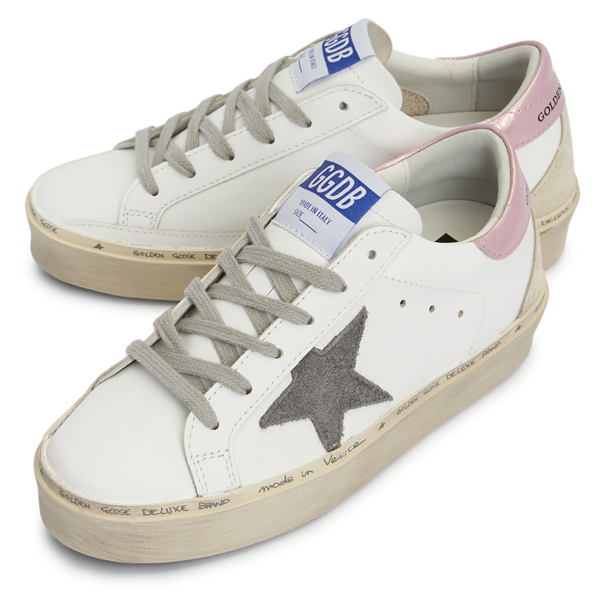 Giày Golden Goose Hi-Star White Pink GWF00119-F001941-10746 - Ảnh 4
