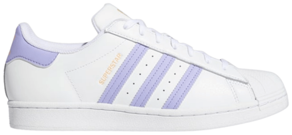 Giày Adidas Superstar 'White Light Purple' GX2537
