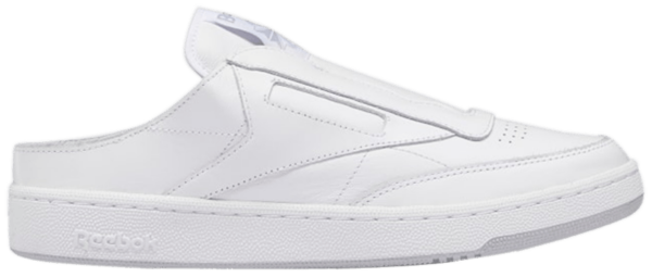 Giày Reebok BEAMS x Club C Laceless Mule 'White Cold Grey' GX3853