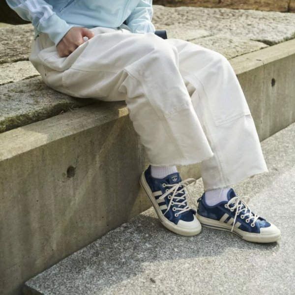 Giày Adidas Nizza RF 'Blue' GX4602 - Ảnh 2