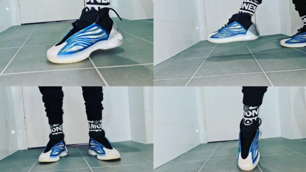 Giày Adidas Yeezy Basketball 'Frozen Blue' GX5049 - Ảnh 2