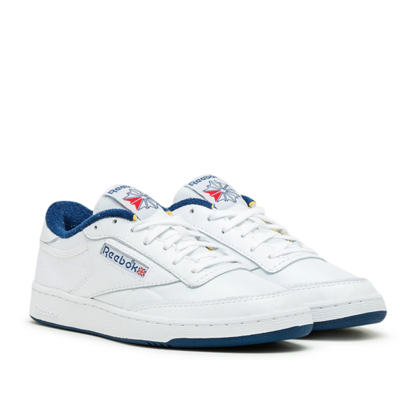 Giày Reebok Club C 85 TV White Blue GX5419 - Ảnh 2