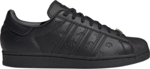 Giay Adidas Superstar 'Allover Debossed Trefoils Black' GY0026
