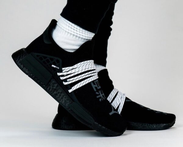 Giày Adidas Pharrell x Adidas NMD Human Race 'Black' GY0093 - Ảnh 5