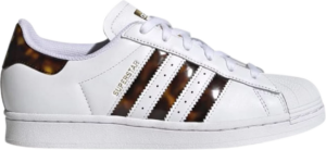 Giày Adidas Superstar 'White Brown' GY1032