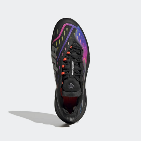 Giay Tennis Adidas Baricade 'Black Silver Red' GY1445