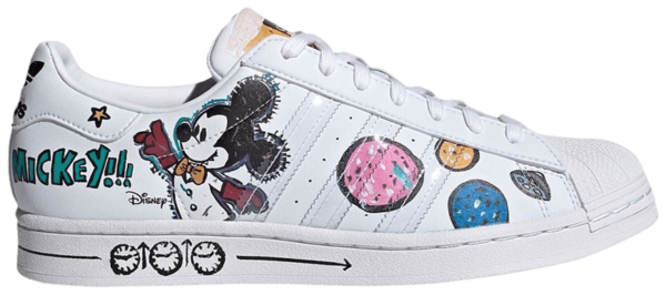 Giày Adidas Kasing Lung x Disney x Superstar 'Labubu Mickey Mouse' GZ8839