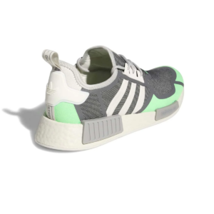 Giay Adidas NMD R1 'Grey Screaming Green' GZ9275