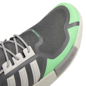 Giay Adidas NMD R1 'Grey Screaming Green' GZ9275