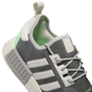 Giay Adidas NMD R1 'Grey Screaming Green' GZ9275