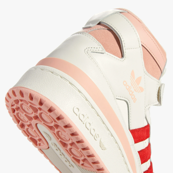 Giày Adidas Originals Forum 84 Hi 'Off White Pink Red' H01670 - Ảnh 7