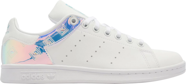 Giay Adidas Stan Smith J 'White Iridescent' H05849