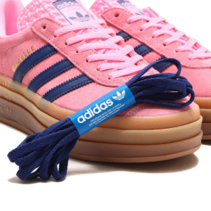 Giay Adidas Gazelle Bold 'Pink Glow' H06122