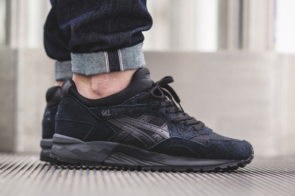 Giày Asics Gel Lyte 5 Triple Black H5M4L 9090 - Ảnh 5