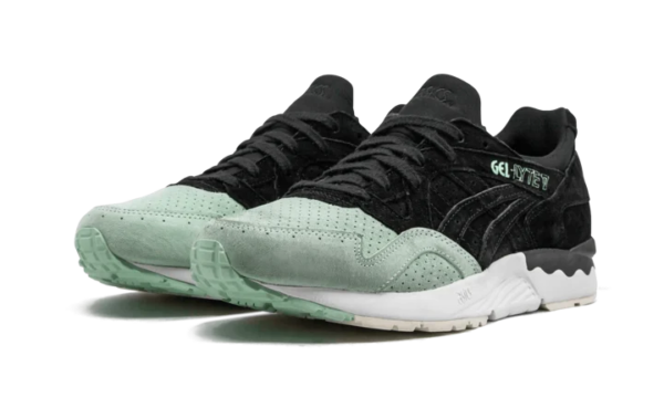 Giày Asics Gel Lyte 5 Black Mint H737L 9090 - Ảnh 3