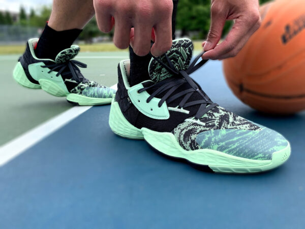 Giày Adidas Harden Vol. 4 'Glow Green' EF1000 - Ảnh 2