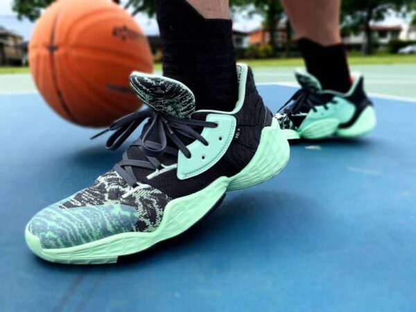 Giày Adidas Harden Vol. 4 'Glow Green' EF1000 - Ảnh 3