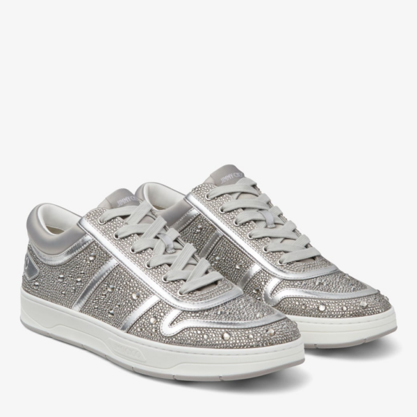 Giày Jimmy Choo Hawaii M 'Silver' HAWAIIMADSAA0887 - Ảnh 2