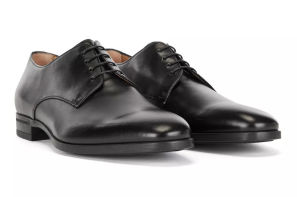 Giày Hugo Boss Italian-Made 'Black' HBEU50385015-001 - Ảnh 2