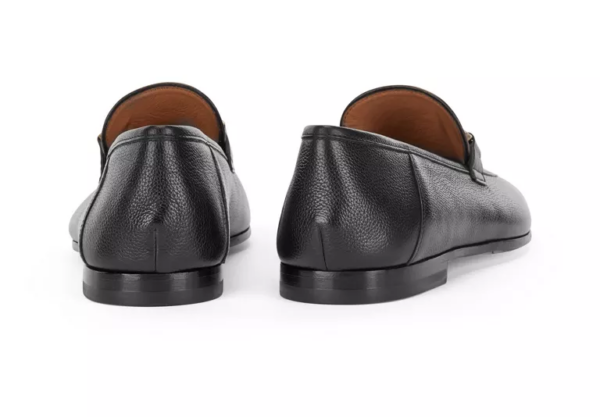 Giày Hugo Boss Italian Grained 'Black' HBEU50464608-001 - Ảnh 3