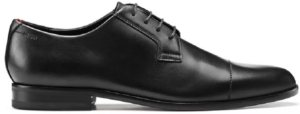 Giày Hugo Boss Polished With Cap-toe Detail 'Black' 50470174