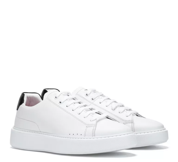 Giày Hugo Boss Trainers With Logo Detailing 'White' 50473914 - Ảnh 2