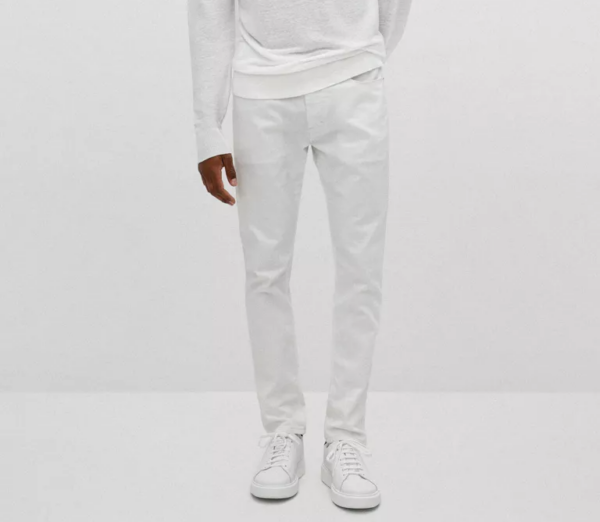 Giày Hugo Boss Trainers With Logo Detailing 'White' 50473914 - Ảnh 4