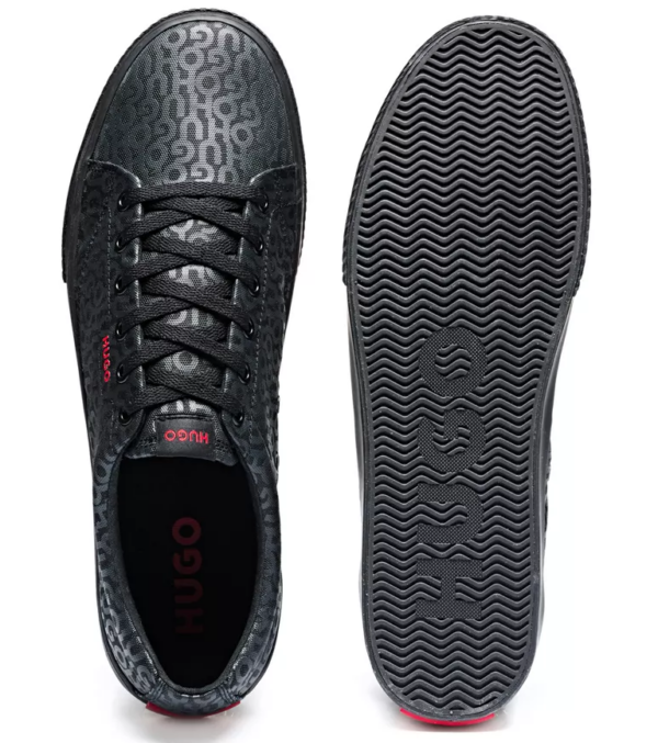 Giày Hugo Boss Logo-Print 'Black' HBEU50474304-001 - Ảnh 4